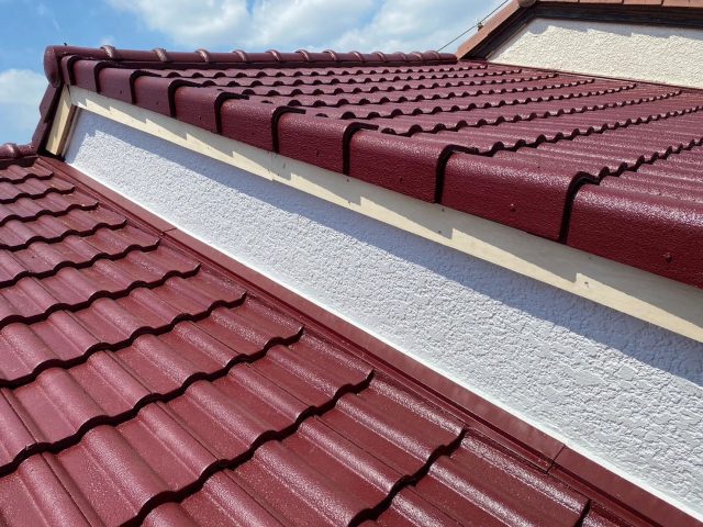 神戸市西区の下地を補強した破風板